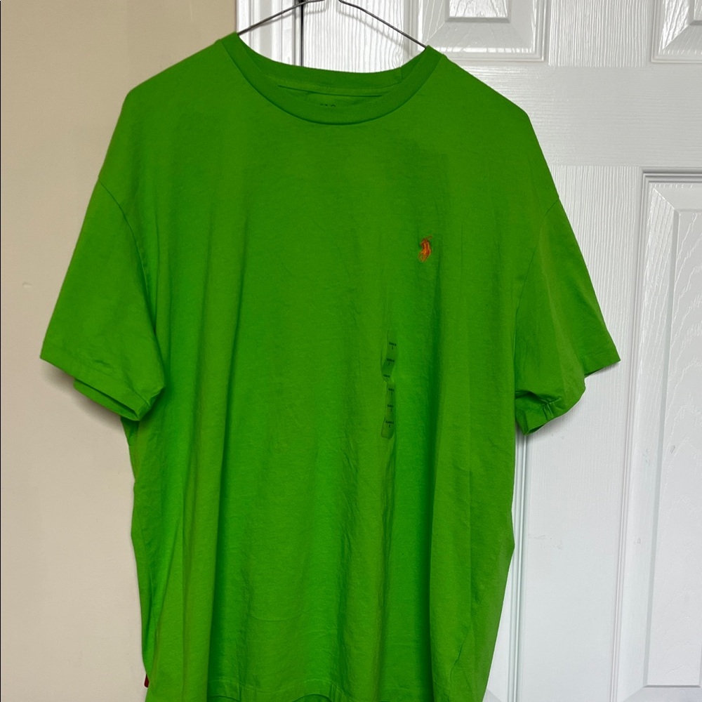 Ralph Lauren Lime Green Short-Sleeve Crew Neck Tee